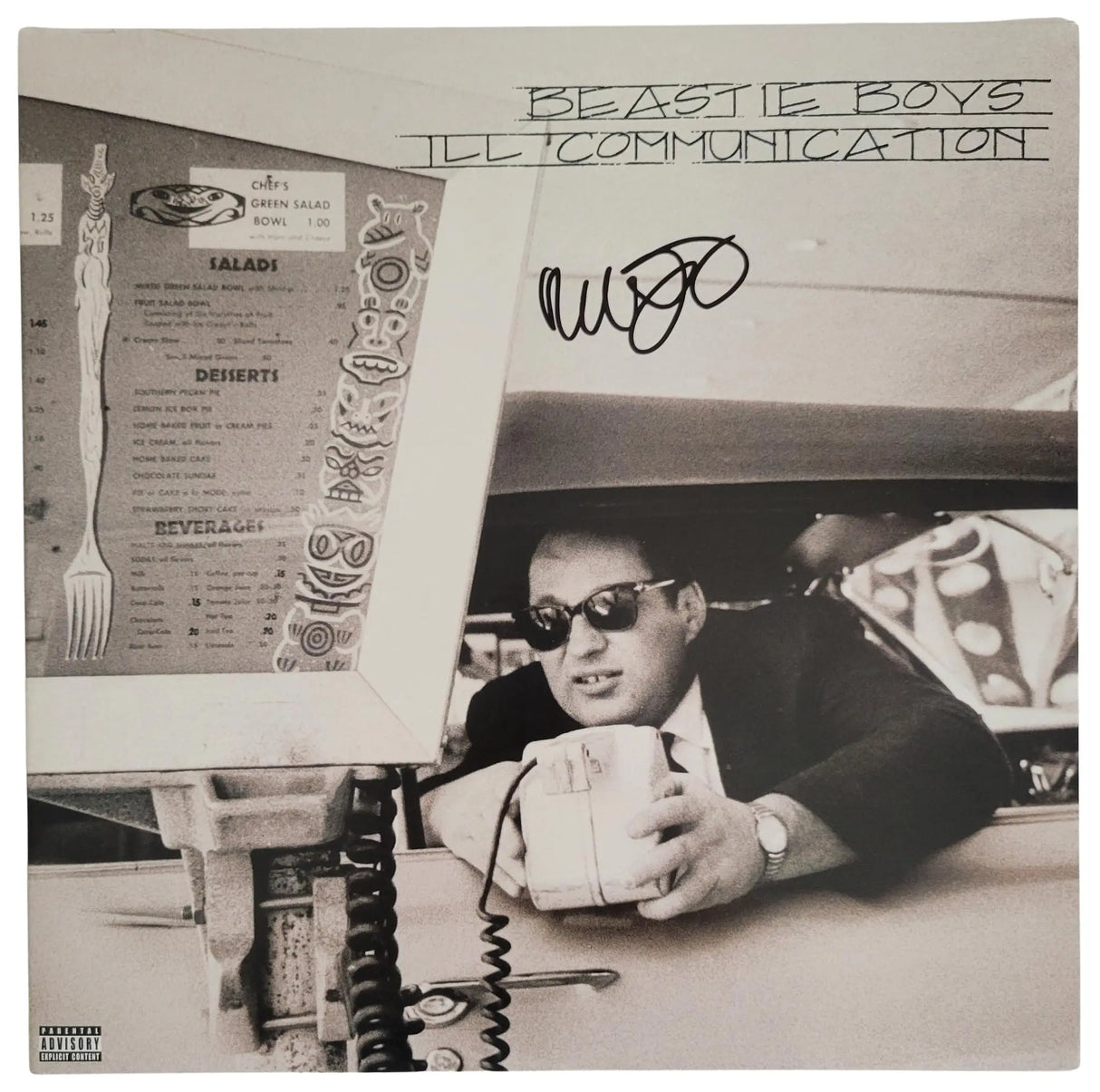 Mike Diamond Signed Ill Communication Album Proof COA Autographed Beastie Boys Vinyl Record