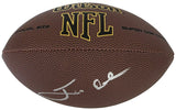 Jon Gruden Signed Football Proof COA Autographed Oakland Raiders Tampa Bay Bucs