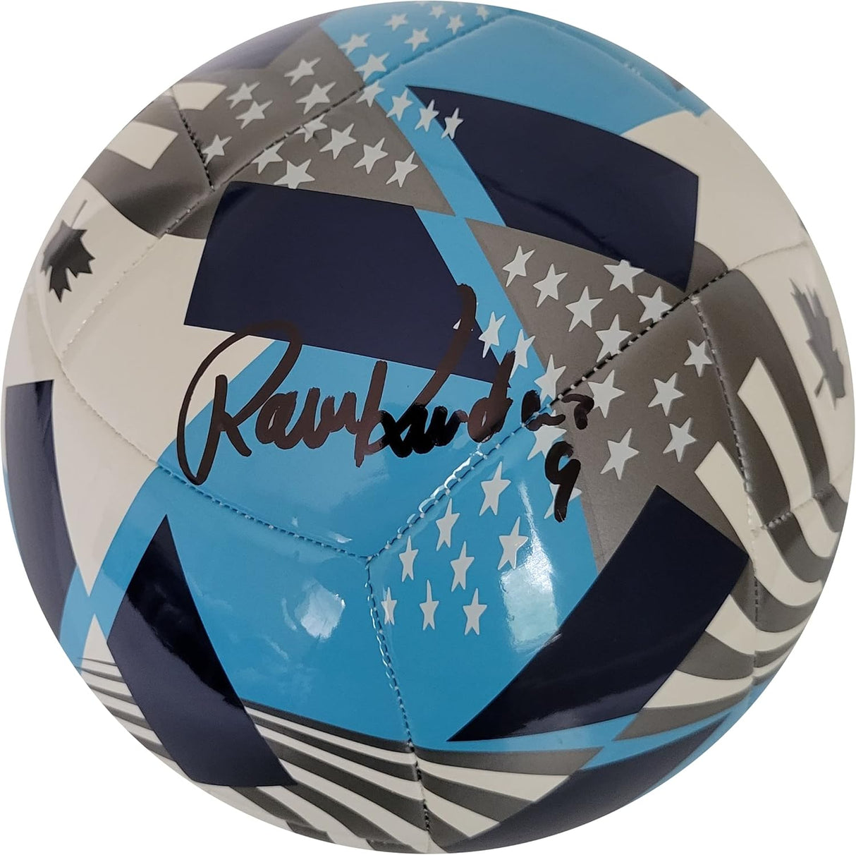 Raul Ruidiaz Seattle Sounders FC signed soccer MLS ball COA proof autographed.