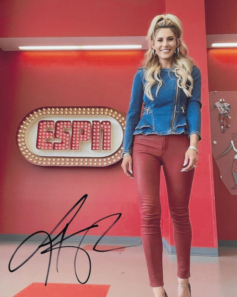 Laura Rutledge Espn Journalist Signed 8x10 Photo Proof COA Autographed Star!