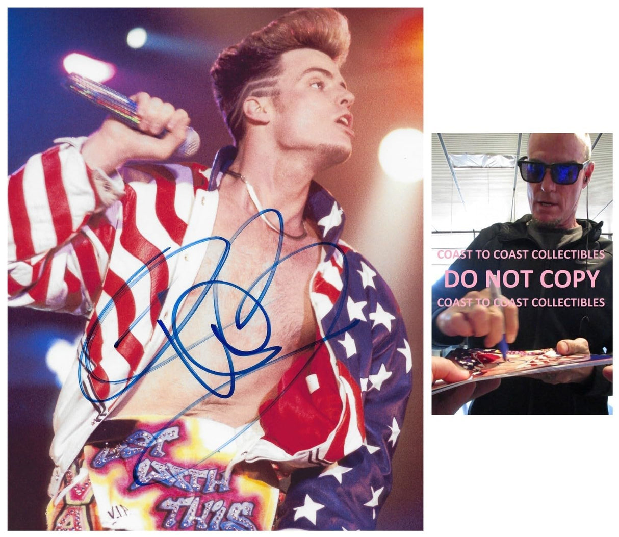 Vanilla Ice Signed 8x10 Photo COA Exact Proof Autographed Ice Ice Baby Rapper STAR'.'