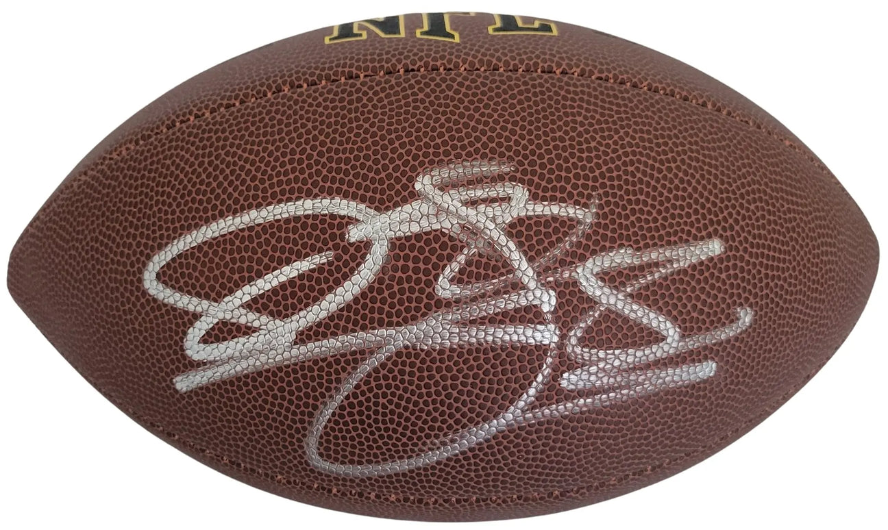 Donovan McNabb Signed Football Proof COA Autographed Philadelphia Eagles Syracuse