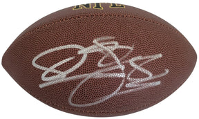 Donovan McNabb Signed Football Proof COA Autographed Philadelphia Eagles Syracuse