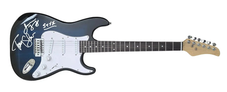 Styx Band Signed Full Size Electric Guitar COA Proof Autographed Tommy Shaw, James Young