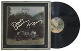 Dewey Bunnell Gerry Beckley Signed America Holiday Album COA Proof Vinyl Record