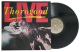 George Thorogood Signed Thorogood Live Album COA Proof Autographed Vinyl Record