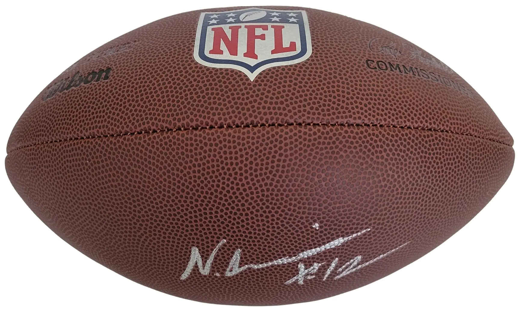 Nico Collins Signed Duke Football Proof COA Autographed Michigan Houston Texans