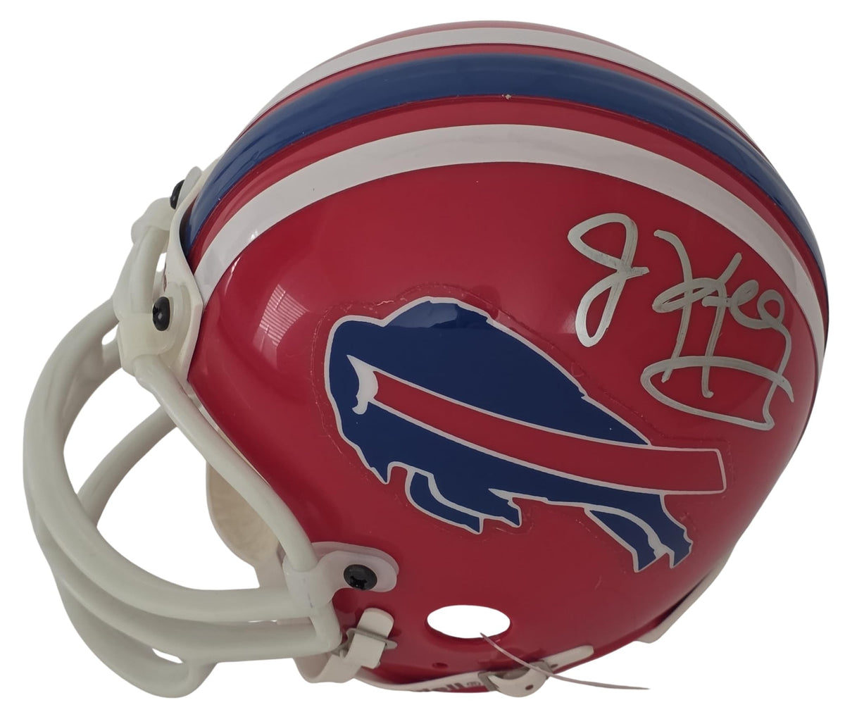 Jim Kelly Signed Bills Mini Football Helmet COA Exact Proof Autographed Buffalo Bill