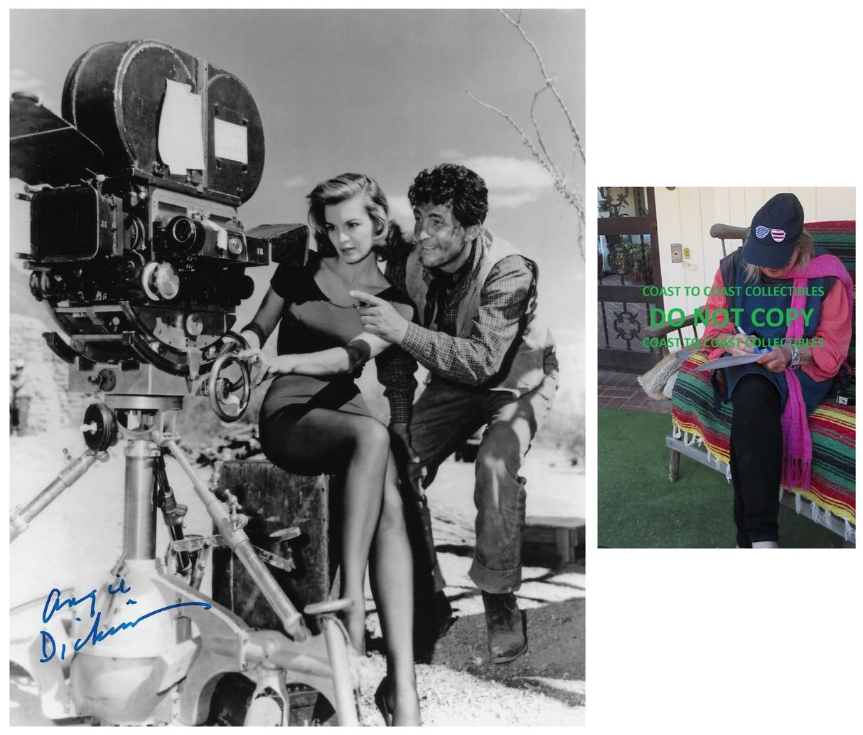 Angie Dickinson Signed 8x10 Photo Exact Proof COA Autographed Rio Bravo Actress STAR