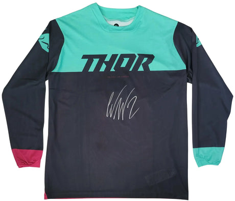 Cooper Webb Signed Thor Jersey COA Proof Autographed Supercross Motocross Auto..
