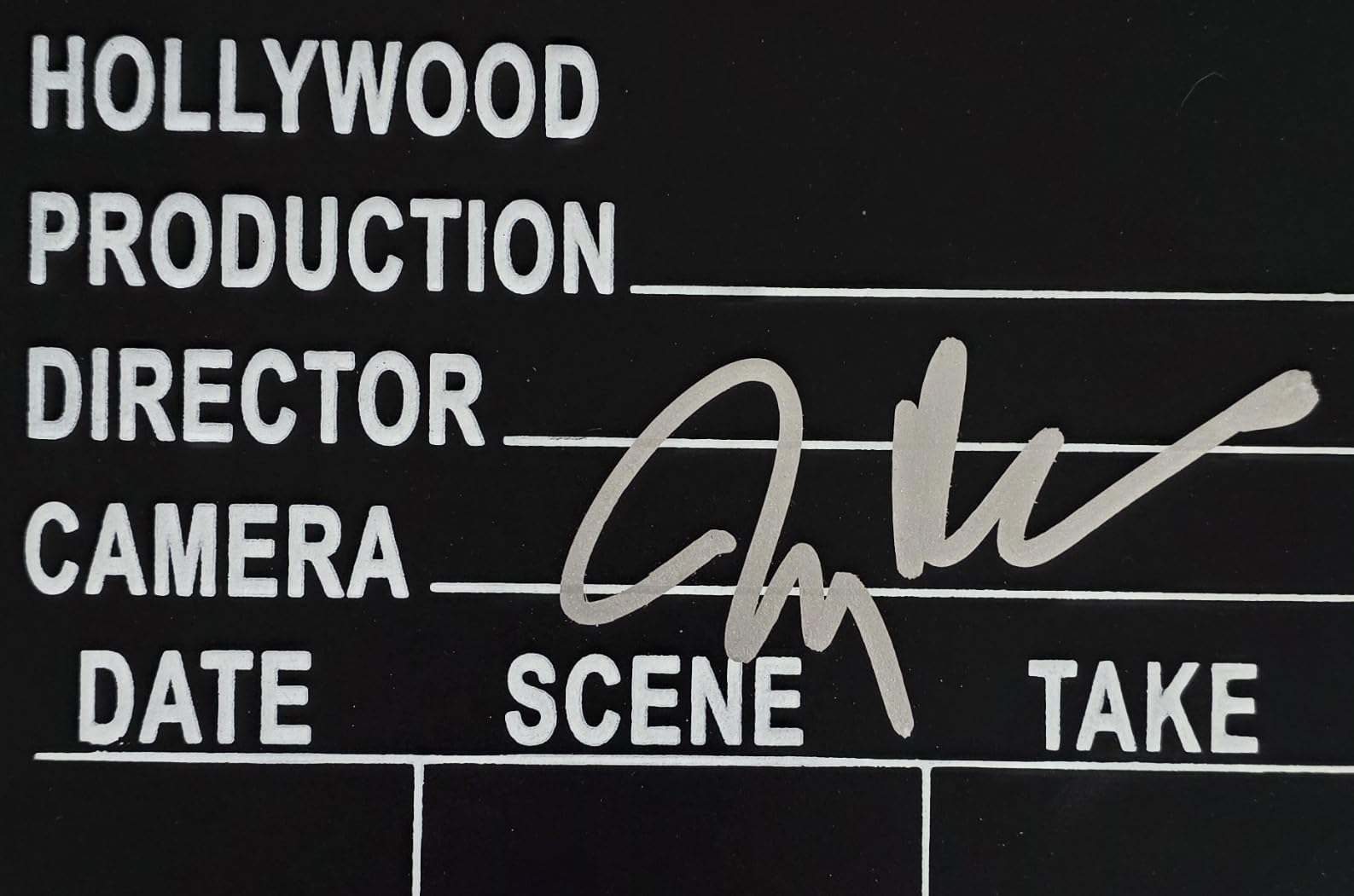 Jerry Bruckheimer Signed 7x8 Hollywood Clapperboard COA Proof Autographed Clap Board STAR