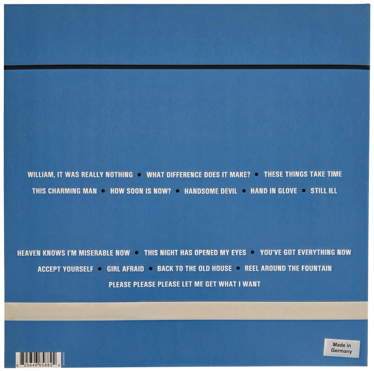 Johnny Marr Signed The Smiths Hatful of Hollow Album COA Proof Autographed Vinyl Record