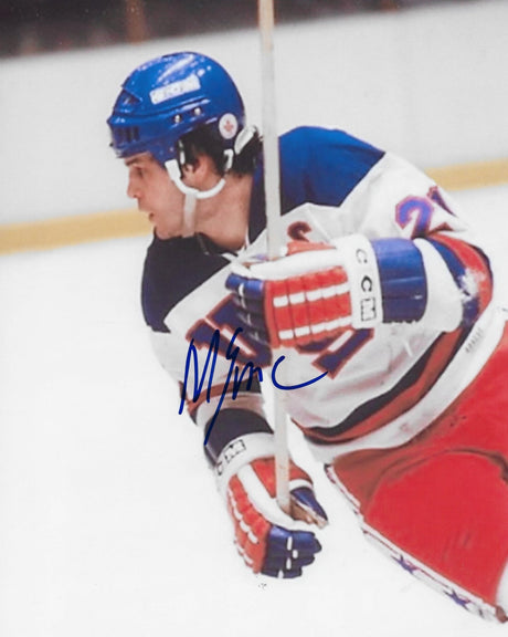 Mike Eruzione Signed USA 1980 Winter Olympics Hockey 8x10 Photo COA Exact Proof