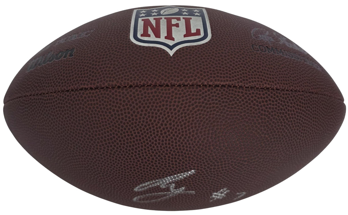 Bijan Robinson Signed Duke Football Proof COA Autographed Atlanta Falcons Texas Longhorns