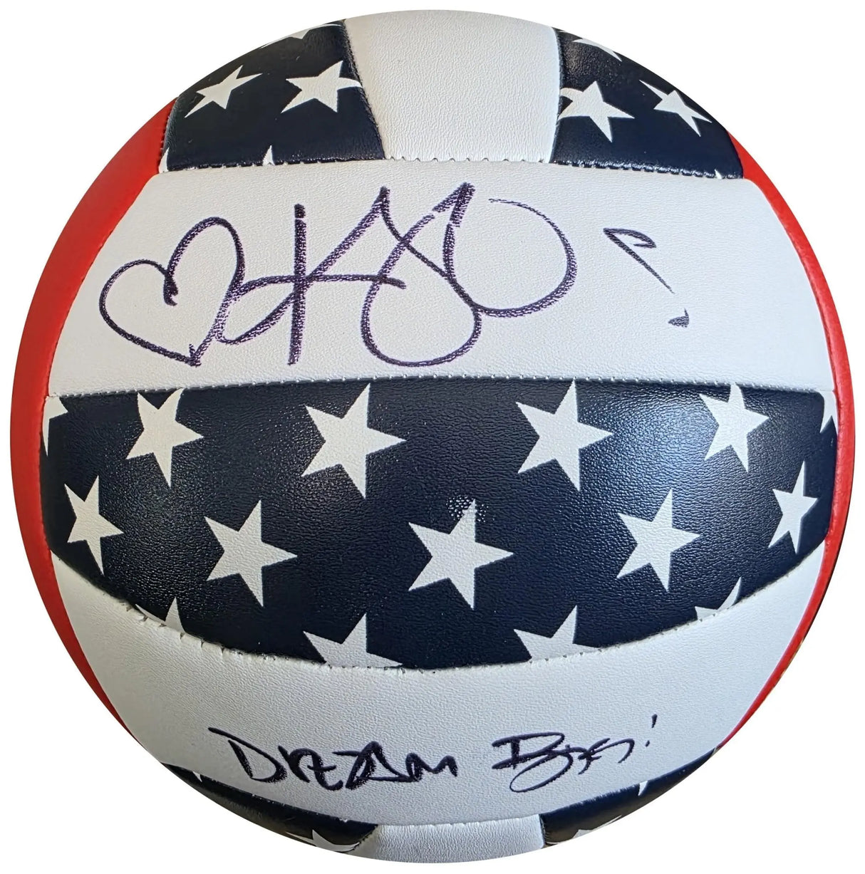 Kerri Walsh Jennings Signed USA Beach Volleyball Proof Autographed Olympic Gold. GOAT