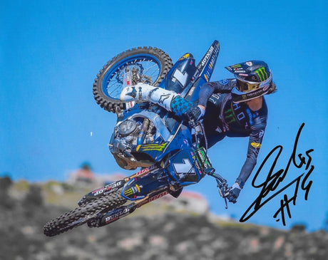 Dylan Ferrandis Signed 8x10 Photo COA Proof Autographed Supercross Motocross Rider