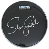 Steve Smith Signed 10'' Evans Drumhead COA Proof Autographed Journey Drummer