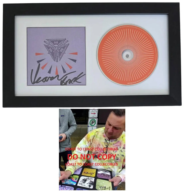 Isaac Brock Signed Modest Mouse We Were Dead Before the Ship Even Sank CD COA Proof Autographed Framed CD