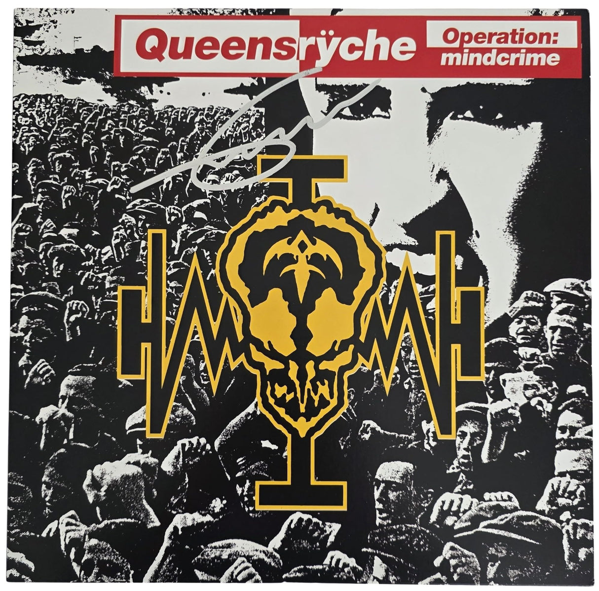 Geoff Tate Signed Queensryche Operation Mindcrime Album COA Proof Autographed Vinyl Record