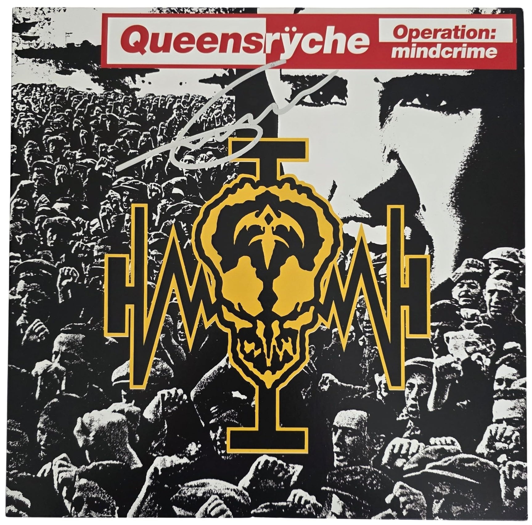 Geoff Tate Signed Queensryche Operation Mindcrime Album COA Proof Autographed Vinyl Record