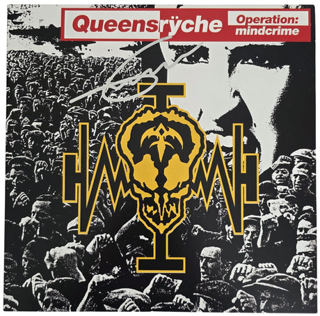 Geoff Tate Signed Queensryche Operation Mindcrime Album COA Proof Autographed Vinyl Record