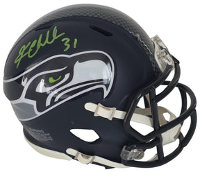 Kam Chancellor Signed Seattle Seahawks Mini Football Helmet Proof COA Autographed.