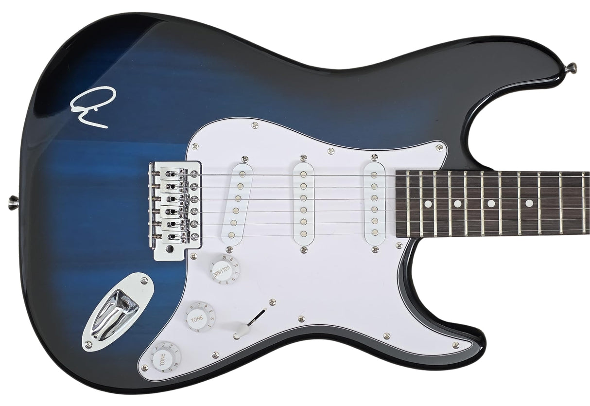 Rivers Cuomo Signed Full Size Electric Guitar COA Exact Proof Autographed Weezer