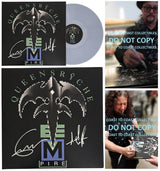Geoff Tate Signed Queensryche Empire Album COA Proof Autographed Vinyl Record Michael Wilton