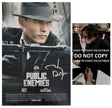 Johnny Depp Signed Public Enemies 12x18 Photo Poster COA Proof Autographed