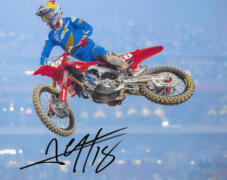 Jett Lawrence Signed 8x10 Photo COA Proof Autographed Supercross Motocross!