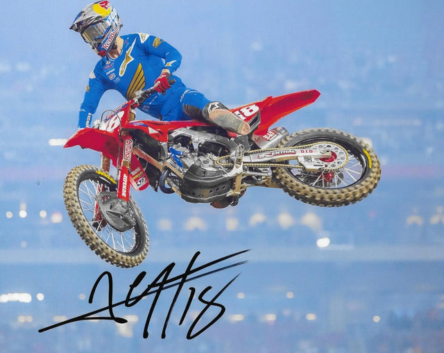 Jett Lawrence Signed 8x10 Photo COA Proof Autographed Supercross Motocross!