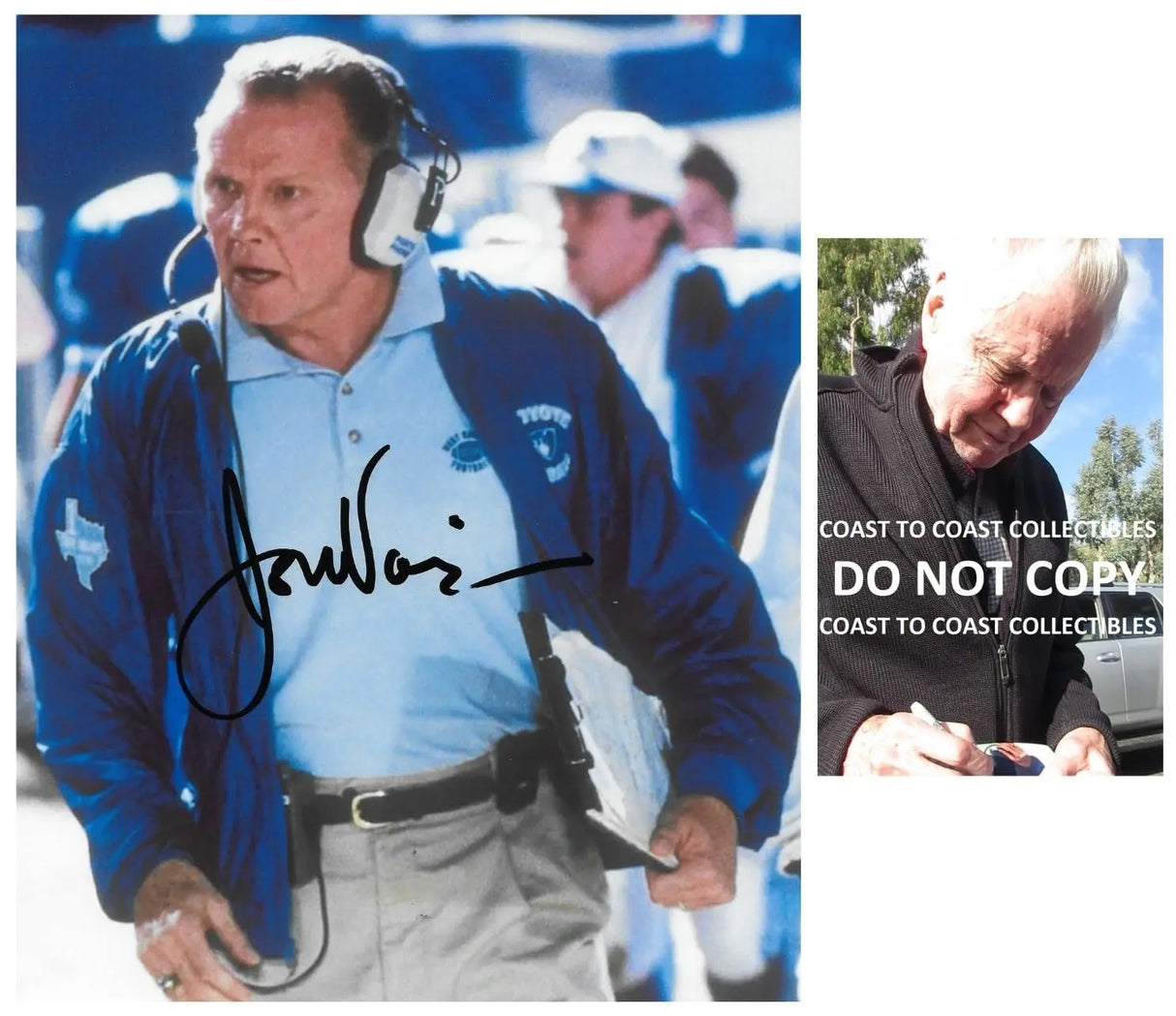 Jon Voight Signed Coyotes 8x10 Photo COA Proof Autographed Varsity Blues Bud Kilmer