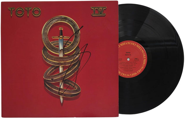 Steve Lukather Signed Toto IV Album COA Exact Proof Autographed Vinyl Record