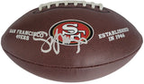 Steve Young Signed Logo Football COA Proof Autographed San Francisco 49ers