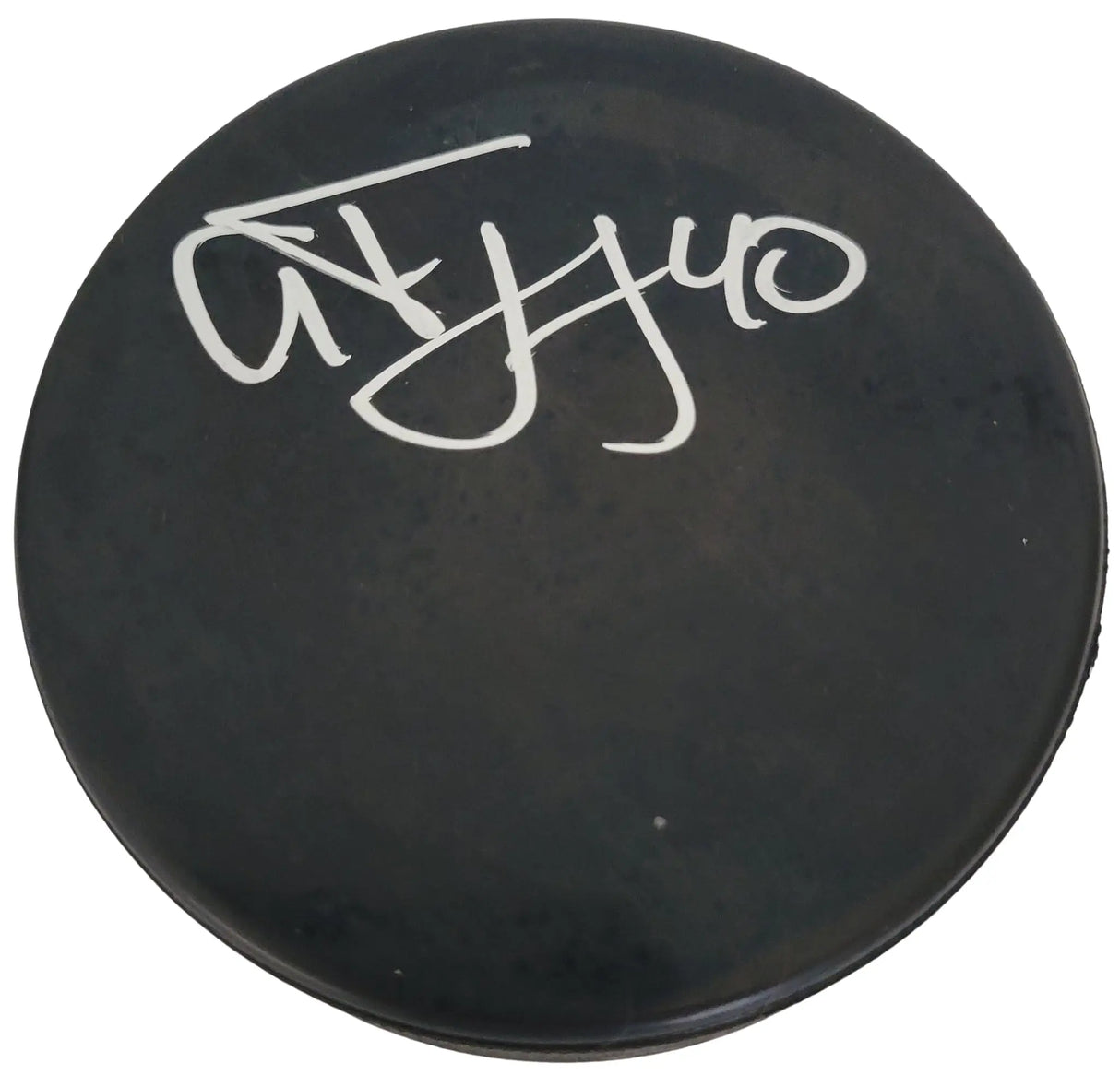 Alex Tanguay Signed Hockey Puck COA Proof Autographed Avalanche Flames