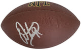 Warren Sapp Signed Football Proof COA Autographed Tampa Bay Buccaneers Raiders