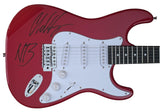 Chad Kroeger Signed Full Size Electric Guitar COA Exact Proof Autographed Nickelback