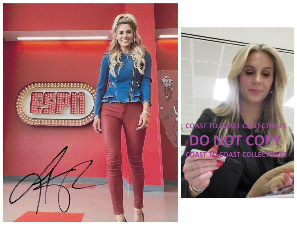 Laura Rutledge Espn Journalist Signed 8x10 Photo Proof COA Autographed Star!