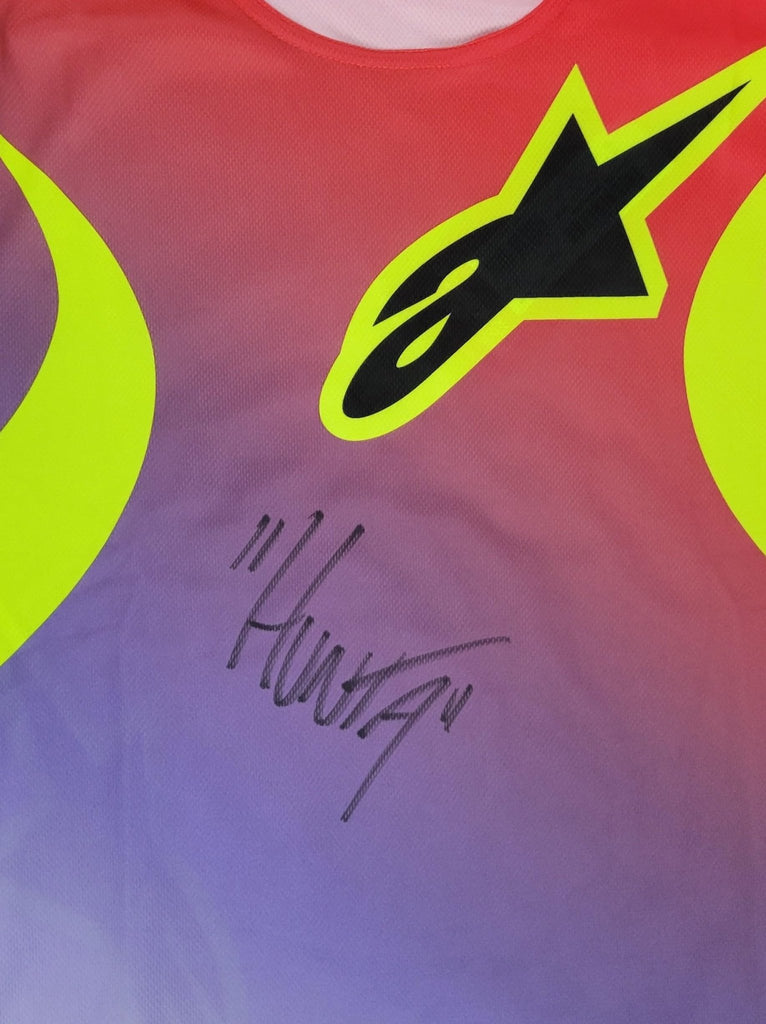 Hunter Lawrence Signed Jersey Proof Autographed Supercross Motocross Alpinestars