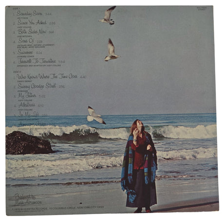 Judy Collins Signed Colors of the Day Album COA Proof Autographed Vinyl Record