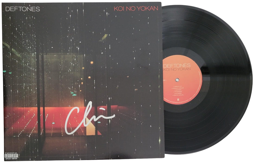 Chino Moreno Signed Deftones Around Koi No Yokan Album Proof Autographed Vinyl Record