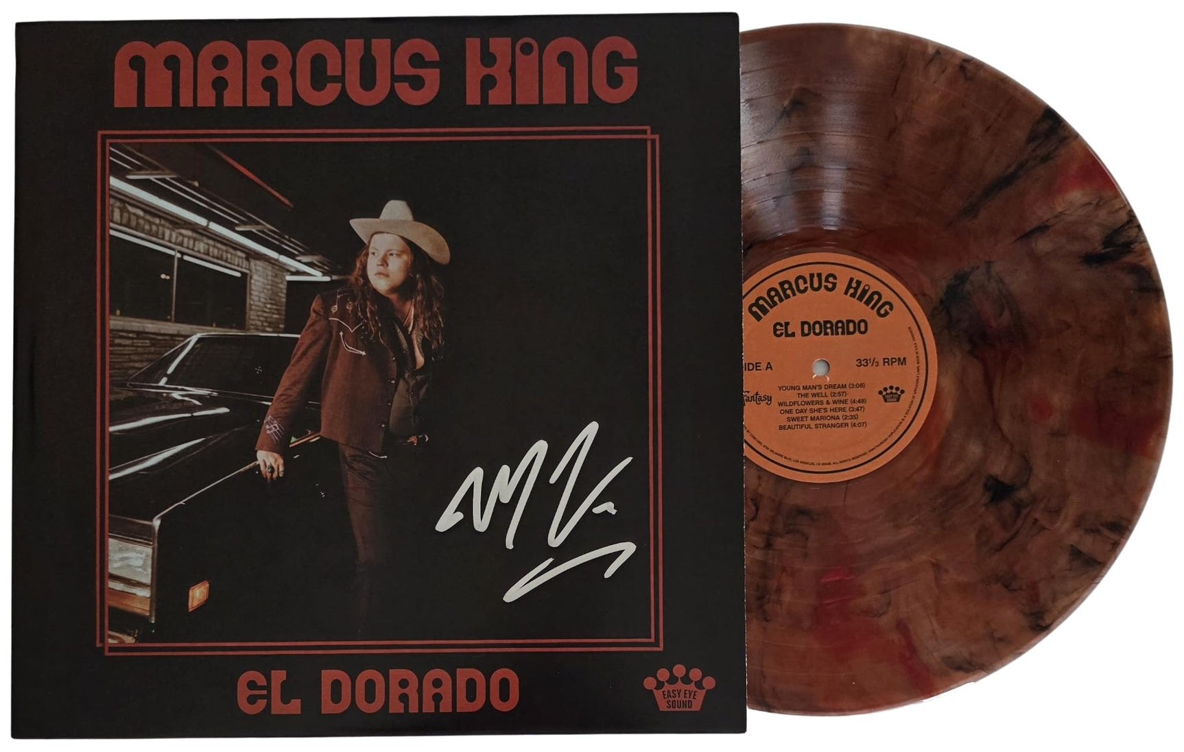 Marcus King Signed El Dorado Album COA Exact Proof Autographed Vinyl Record