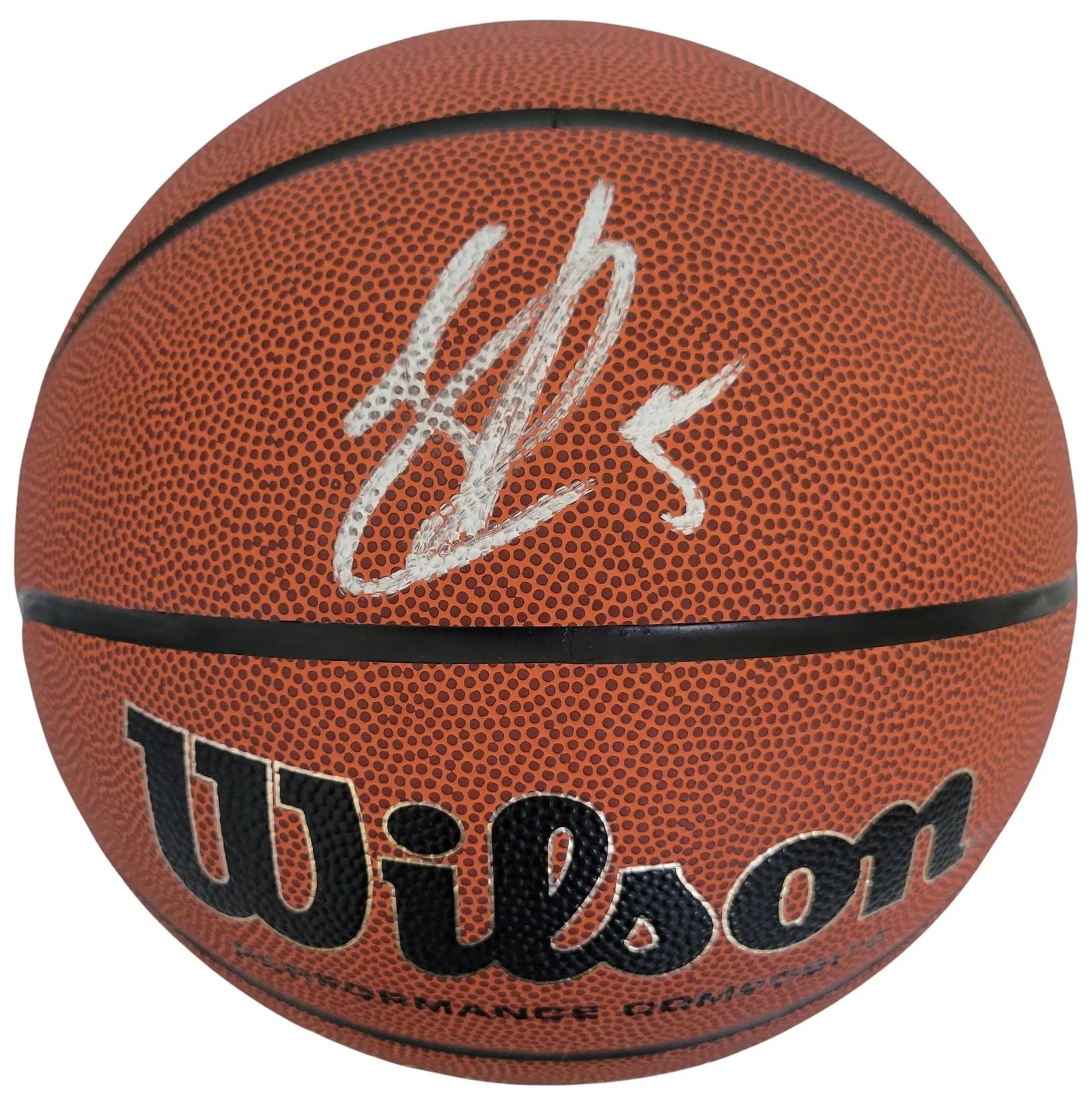 Jalen Rose Signed NCAA Basketball COA Proof Autographed Michigan Wolverines