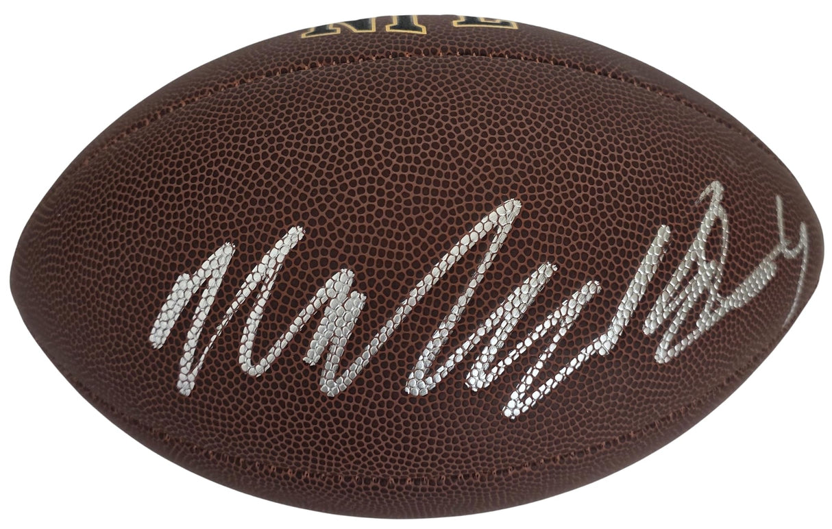 Malcolm Butler Signed Football Proof COA Autographed New England Patriots