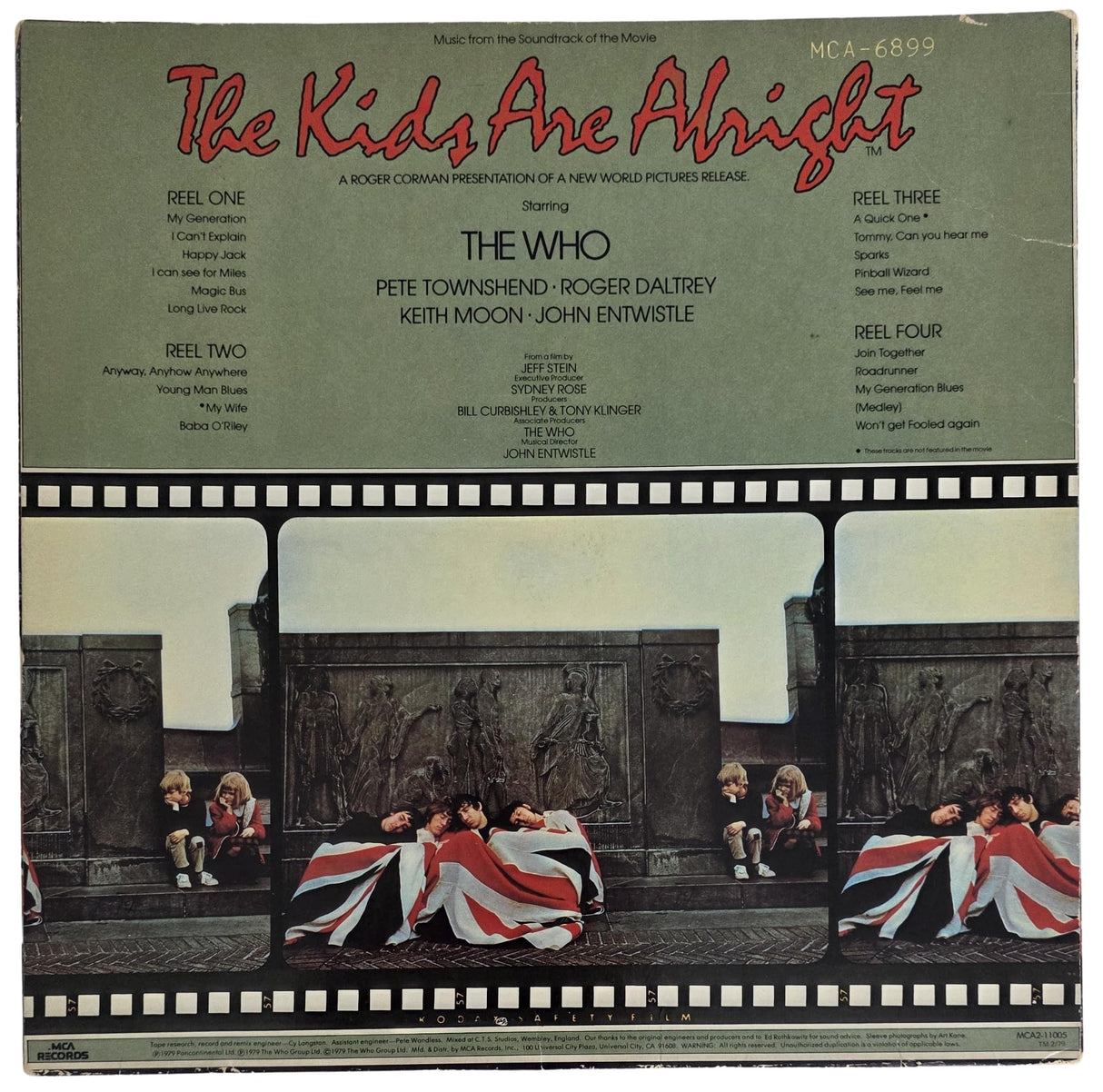 Pete Townshend Signed The Who The Kids Are Alright Album COA Proof Autographed Vinyl Record