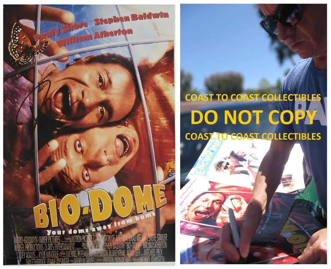 Pauly Shore Signed Bio Dome 12x18 Photo COA Exact Proof Autographed Poster Star