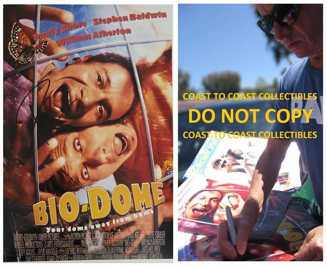 Pauly Shore Signed Bio Dome 12x18 Photo COA Exact Proof Autographed Poster Star