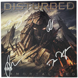 Disturbed Band Signed Immortalized Album COA Proof Autographed Vinyl Record David Draiman,Dan Donegan,Mike Wengren