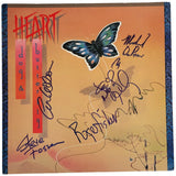 Nancy Wilson & Ann Wilson Signed Heart Dog & Butterfly Album Proof COA Autographed Vinyl Record STAR