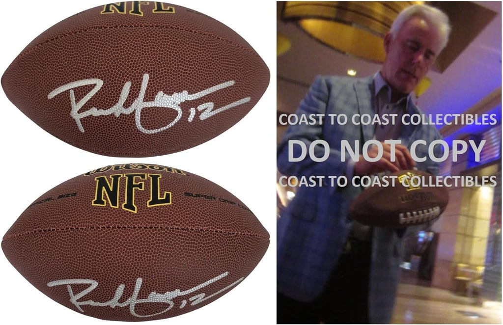 Rich Gannon Oakland Raiders signed autographed NFL football proof COA